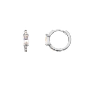 Orecchini Cerchietto Oro Bianco 9kt