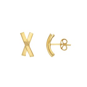 Orecchini Lobo Oro Giallo 18kt