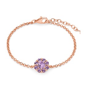 Bracciale Miluna Gemma del Cielo Ametista Argento BRD994