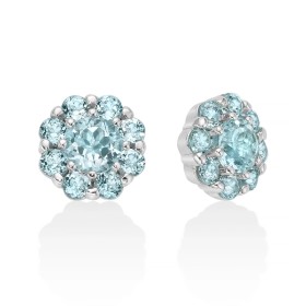 Orecchini Miluna Gemma del Cielo Topazio Argento ERD2927