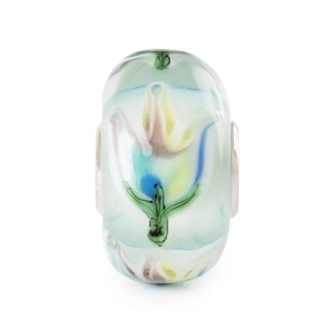 Beads Trollbeads Tulipani Arcobaleno People's Uniques Edizione Limitata TGLBE-20439