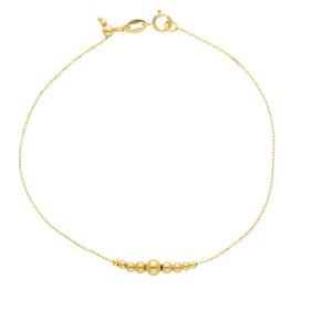 Bracciale Mini Sfere Oro Giallo