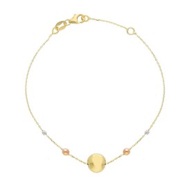 Bracciale Sfera Tre Ori 18kt