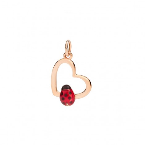 Ciondolo Donna Dodo Cuore/Coccinella DMCUT/COC/9/K