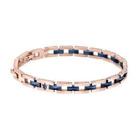 Bracciale Maserati Acciaio Ceramica Blu JM422ATZ15