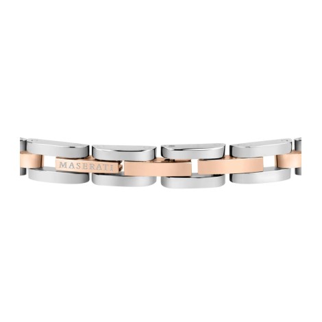 Bracciale Maserati Acciaio Rosé e Argento JM219AQH16