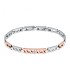 Bracciale Maserati Acciaio Rosé e Argento  JM124AVD37