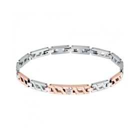 Bracciale Maserati Acciaio Rosé e Argento  JM124AVD37