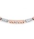 Bracciale Maserati Iconic Acciaio Rosé e Argento  JM124AVD37