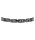Bracciale Maserati Acciaio Ceramica Nera JM224ATZ36