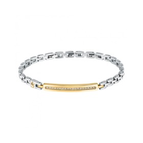 Bracciale Maserati Iconic Acciaio e Zeirconi JM224AVD42