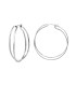 Orecchini Cerchio Breil Acciaio Doppio Filo TJ3675