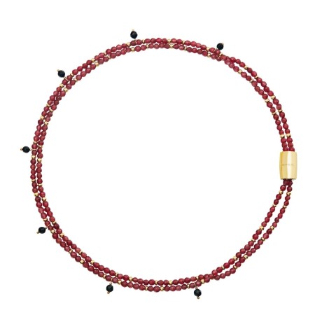 Collana Breil Magnetica Doppio Filo Di Agata TJ3681