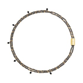 Collana Breil Magnetica Doppio Filo Di Agata TJ3683