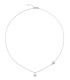 Collana Le Bebé Per Sempre Oro Bianco 18kt Diamante 0,15ct LBB263