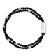 Bracciale Breil Magnetica Doppio Filo Con Cristalli E Perle TJ3688