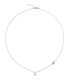 Collana Le Bebé Per Sempre Oro Bianco 18kt Diamante 0,07ct LBB260