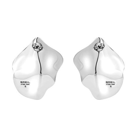 Orecchini Lobo Breil Acciaio Liscio TJ3699