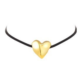 Collana Chocker Breil Cuore Acciaio Dorato TJ3690