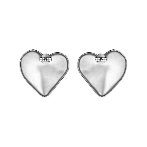 Orecchini Lobo Breil Cuore Acciaio TJ3691