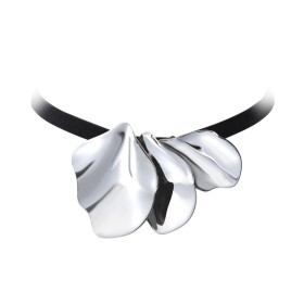 Collana Chocker Breil Tre Foglie Acciaio TJ3698