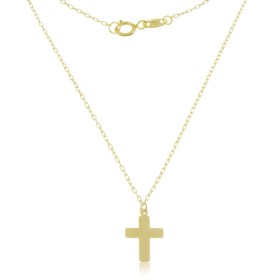 Collana Croce Pendente Oro Giallo 9kt 9GAG52087