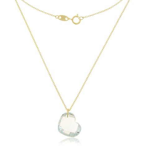 Collana Goccia Oro Giallo 9kt Topazio 9V/9GAG53110