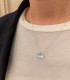 Collana Cuore Oro Giallo Topazio 9V/9GAG53110