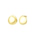 Orecchini Lobo Breil Boule Acciaio Dorato TJ3710