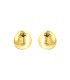 Orecchini Lobo Breil Boule Acciaio Dorato TJ3710