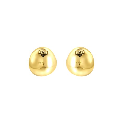Orecchini Lobo Breil Boule Acciaio Dorato TJ3710