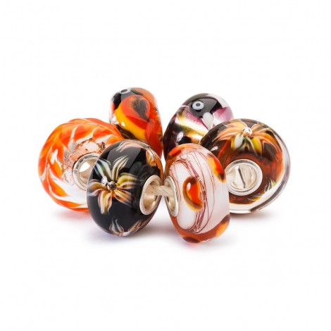 Charm Donna Trollbeads Fiori dell'equilibrio TGLBE-10451