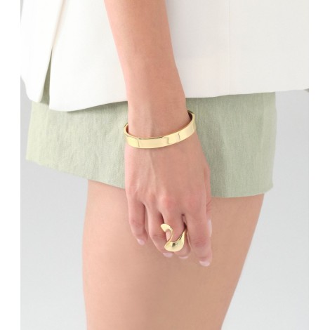 Anello Unoaerre Line Bronzo Dorato