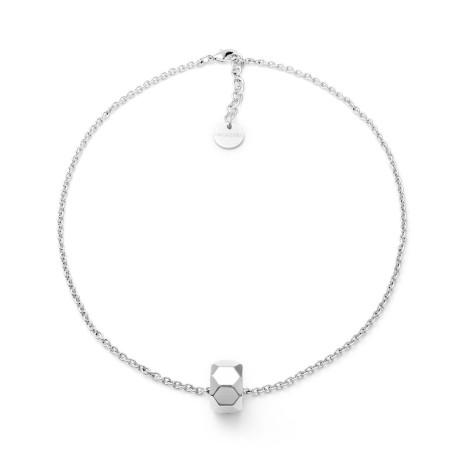 Collana Unoaerre Bronzo Anello Esagonale