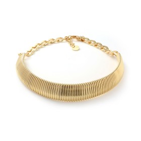 Collana Unoaerre Tubogas Bronzo Dorato