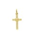 Ciondolo Croce Oro Giallo 9Kt