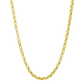 Collana Paper Clip Oro Giallo 9kt