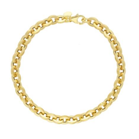 Bracciale Rolò Lucido Oro Giallo 9kt