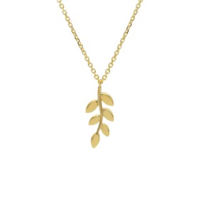 Collana Fiore Centrale Oro Giallo 9Kt