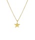 Collana Pendente Stella Oro Giallo 9Kt