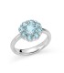 Anello Miluna Fiore Argento E Topazio LID3852