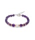 Bracciale Miluna Argento e Ametista PBR3539
