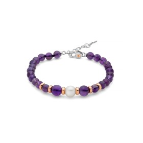 Bracciale Miluna Argento e Ametista PBR3539