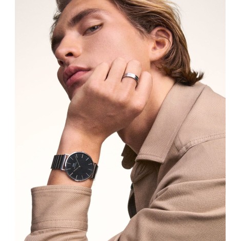 Orologio Daniel Wellington Classic Piano Link Onyx Silver