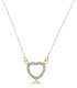 Collana Cuore Oro Giallo 9kt Zirconi 9V/9GAG50662