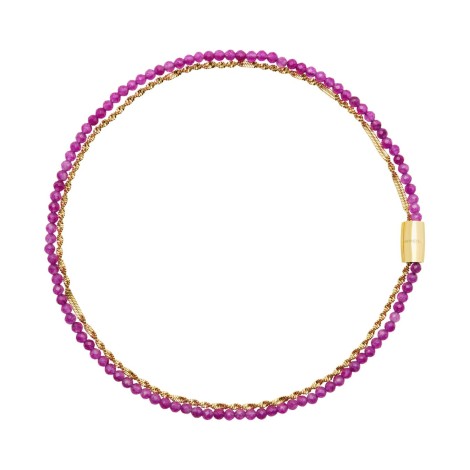 Collana Breil Magnetica System Purple Orchid TJ3620