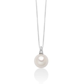 Collana Perla Miluna Oro Bianco 18kt PCL6533