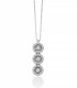 Collana Trilogy Miluna Oro Bianco 18kt e Diamanti CLD4478