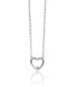 Collana Cuore Miluna Oro Bianco 18kt e Diamanti CLD4558