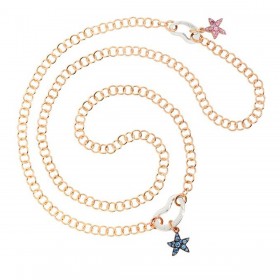Collana Dodo Catena in Oro Rosa D.SEG39/9/K